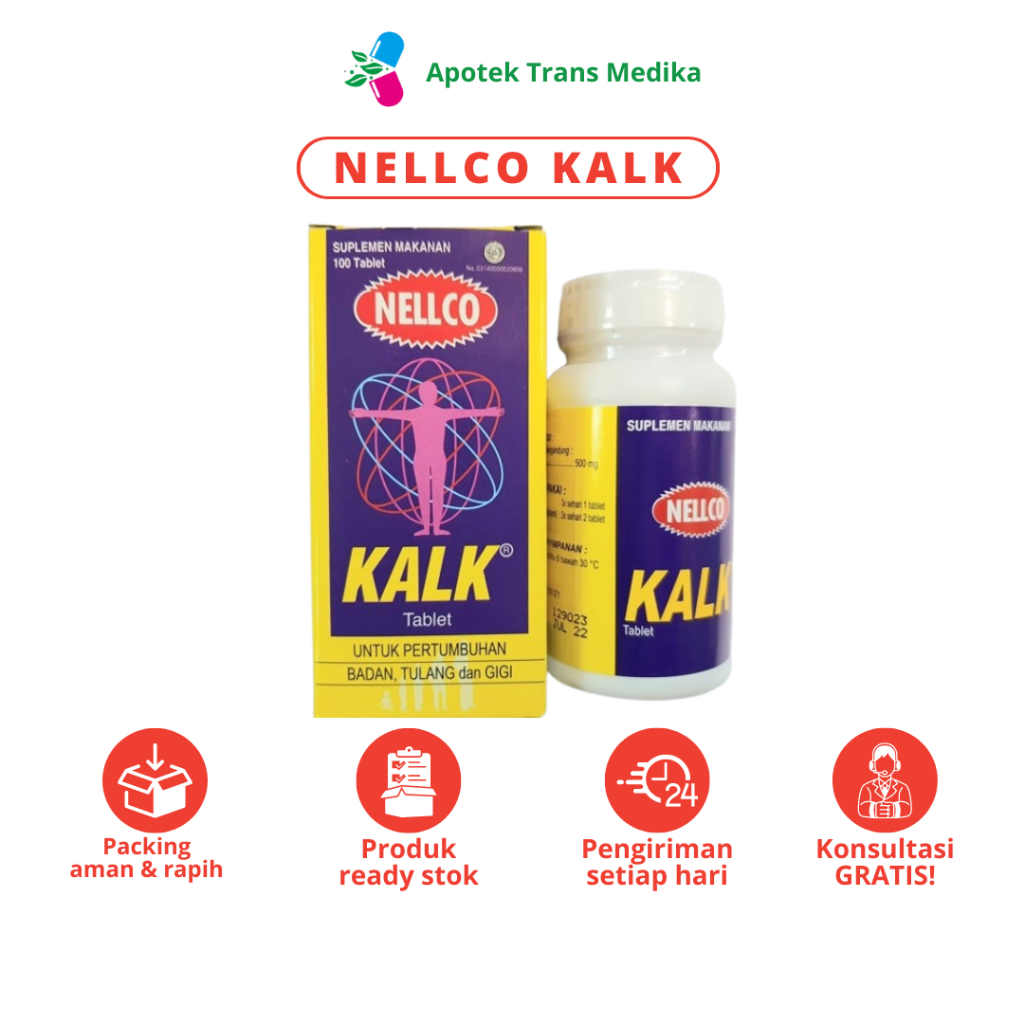 Jual Kalk Nellco (per Botol) | Shopee Indonesia
