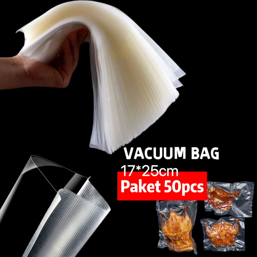 Jual Free Pcs Plastik Mesin Vacuum Sealer Makanan Alat Vakum Dan