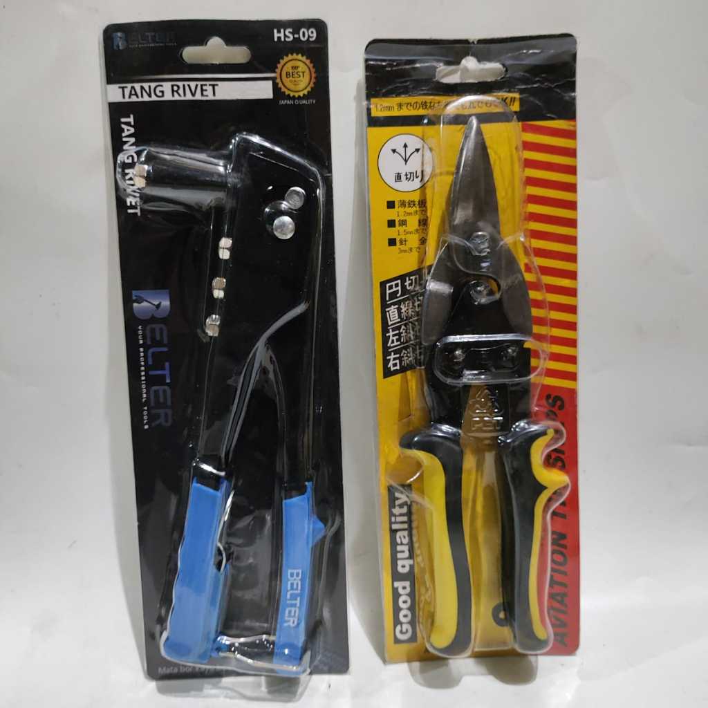 Jual PAKET Termurah !!! 2 ITEM BELTER Tang Riverter Manual Semua Ukuran ...