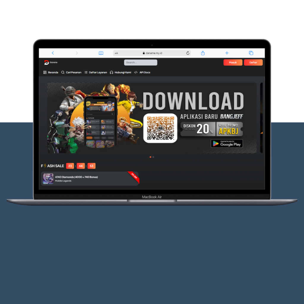 Jual Source code Topup Games New ( Update ) | Shopee Indonesia