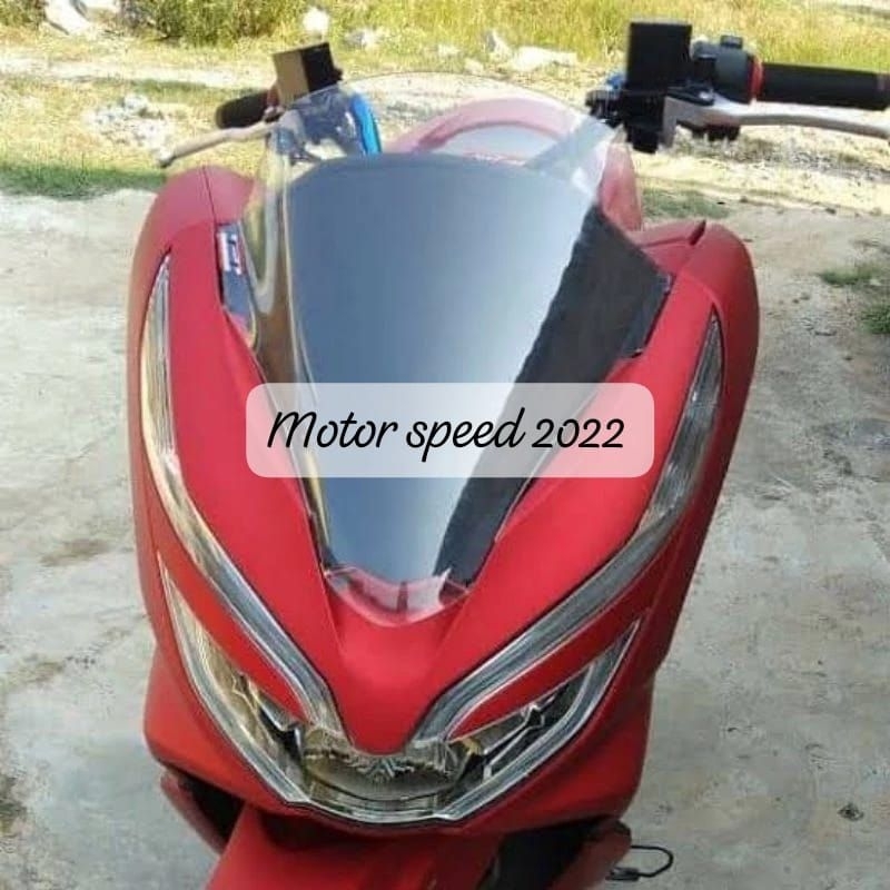 Jual Visor Wind shield PCX 150 Visor Standar PCX Tebal 3 Mili | Shopee ...