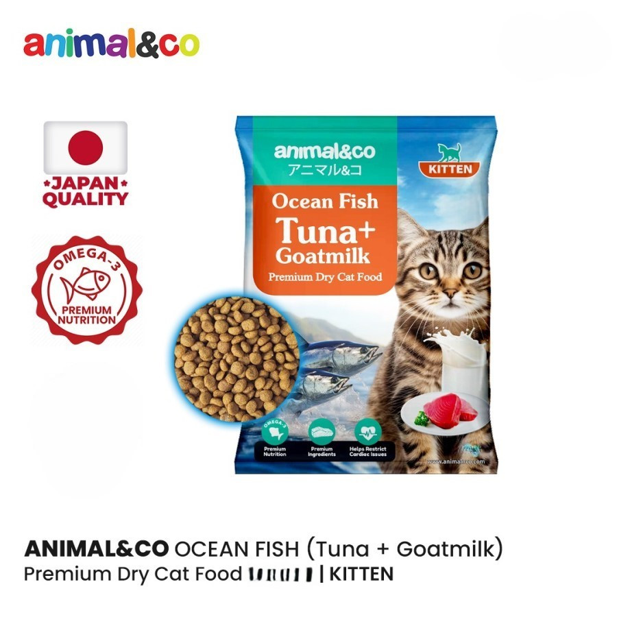 Jual Animal&Co Ocean Fish Tuna with Goat Milk Premium Dry Cat Food ... Biology Diagrams