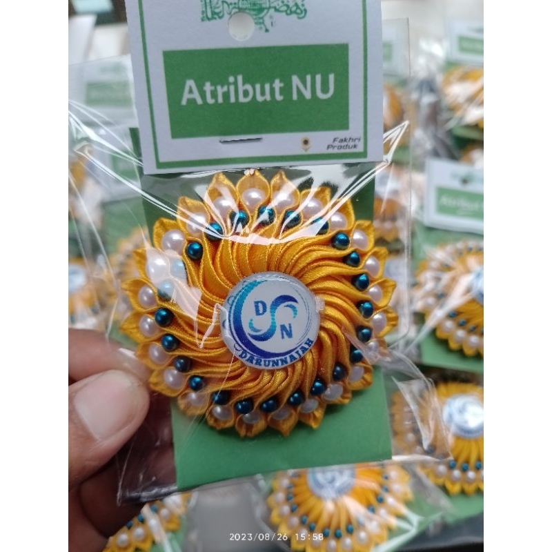 Jual BROS KAIN SATIN MUSLIMAT/FATAYAT/LOGO/CUSTOM | Shopee Indonesia