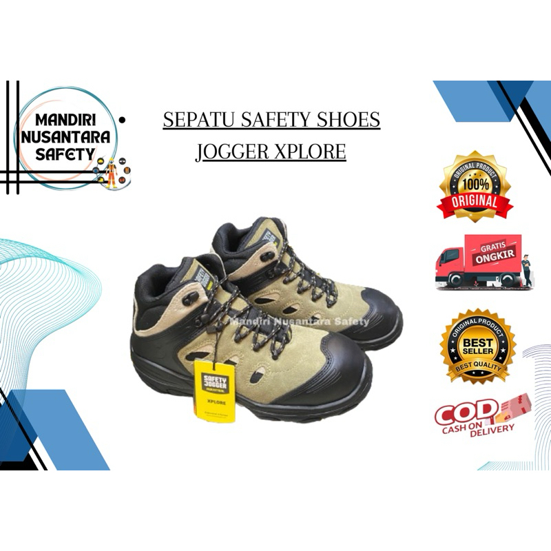 Jual Sepatu Safety Shoes JOGGER XPLORE S3 / Sepatu Safety Jogger Xplore