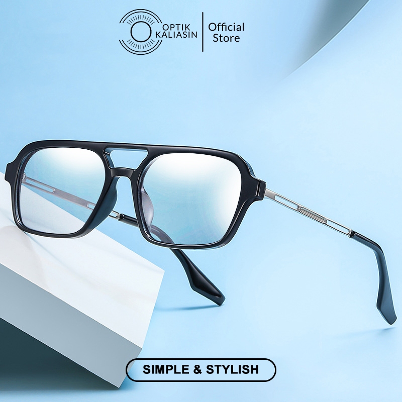 Jual OPTIK KALIASIN - Frame kacamata pria wanita vintage aviator kotak ...