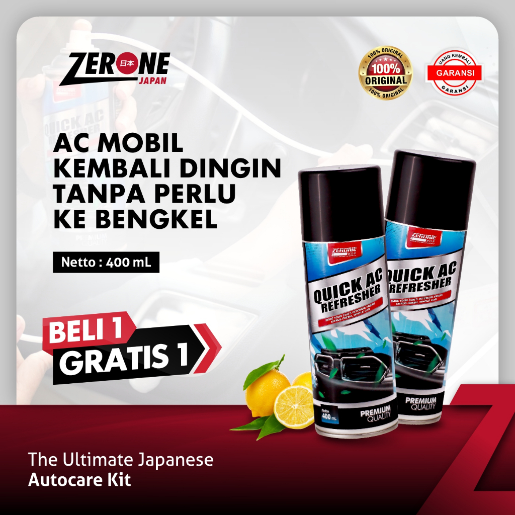Jual Pembersih Pengharum AC Cleaner Mobil Zerone Japan [ Beli 2 Lebih ...