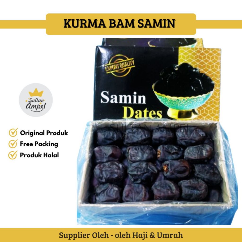 Jual Kurma Bam Kurma Bam Anggur Samin Al Samira Gr Asli Arab Saudi