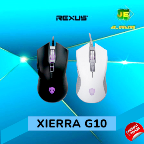 Jual Mouse Gaming REXUS XIERRA G10 / G-10 / G 10 | Shopee Indonesia
