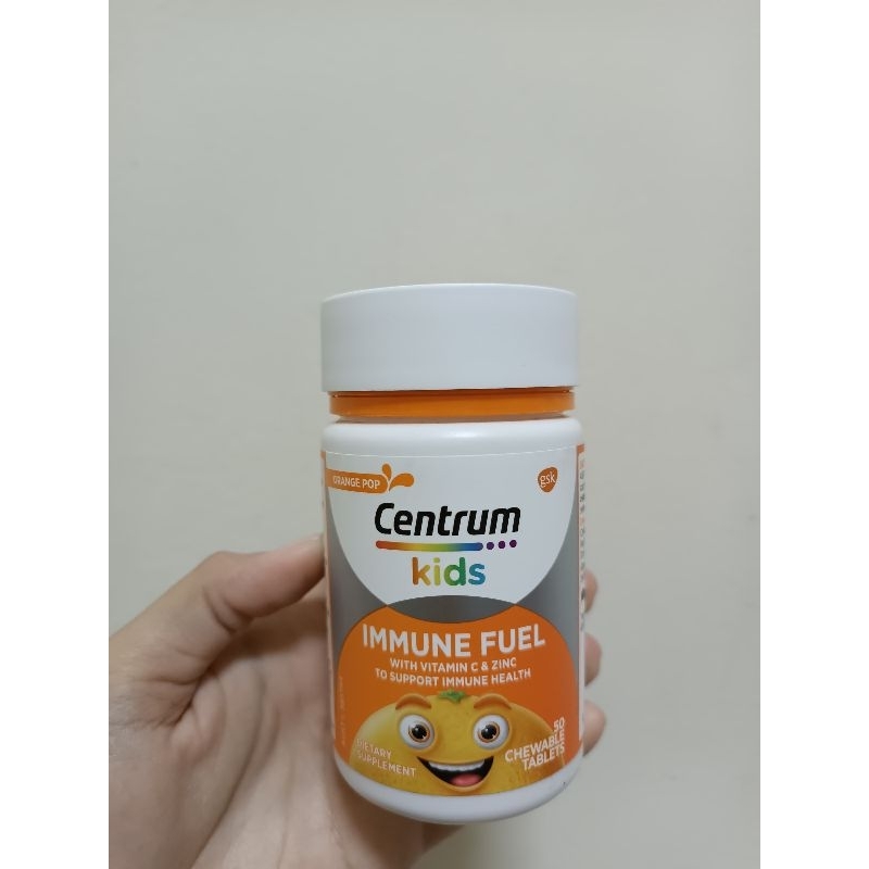 Jual Centrum Kids Immune Fuel 50 Chewable Tablets | Shopee Indonesia