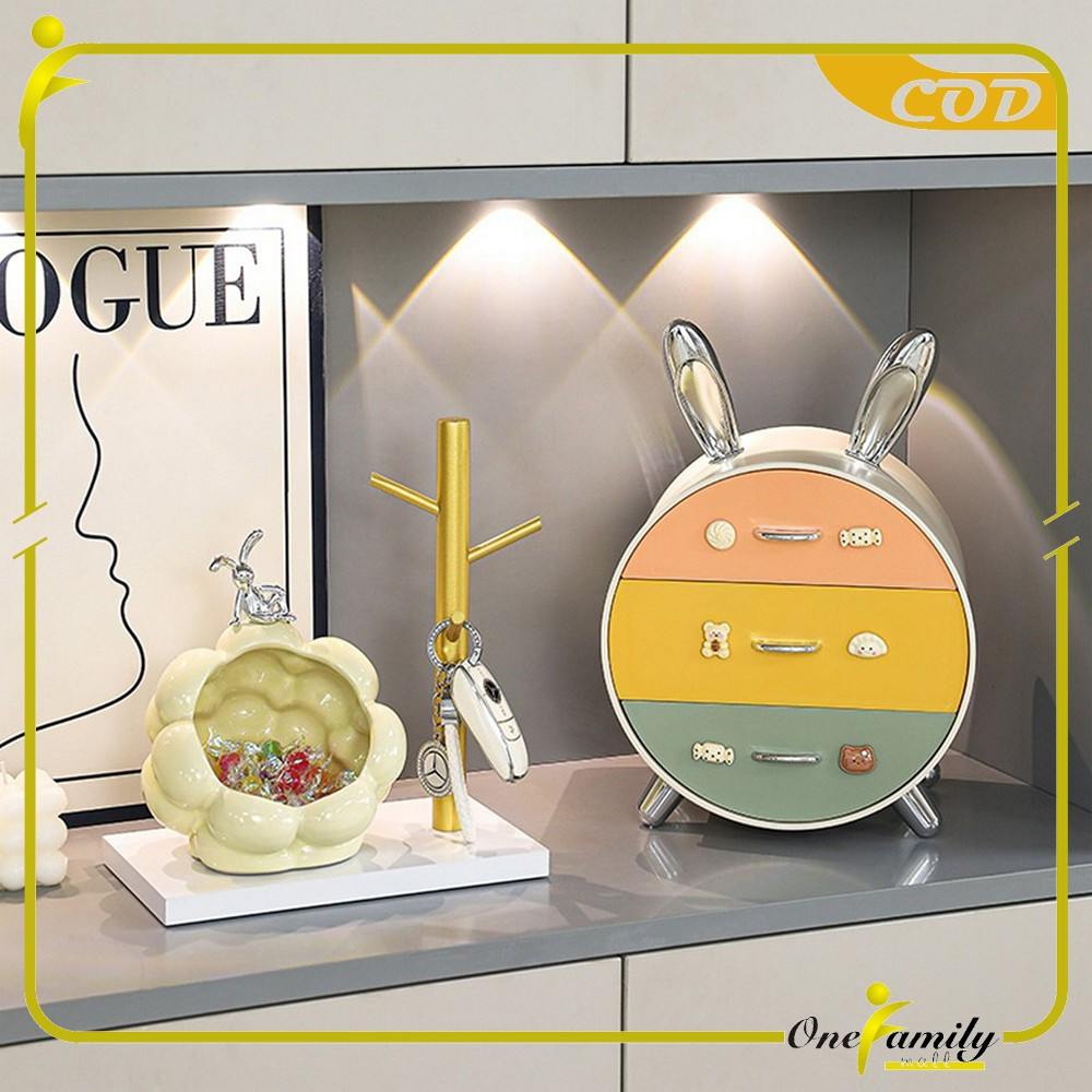 Jual ONE-K179 Rak Susun Kelinci Rak Kosmetik Serbaguna Cute Stuff ...