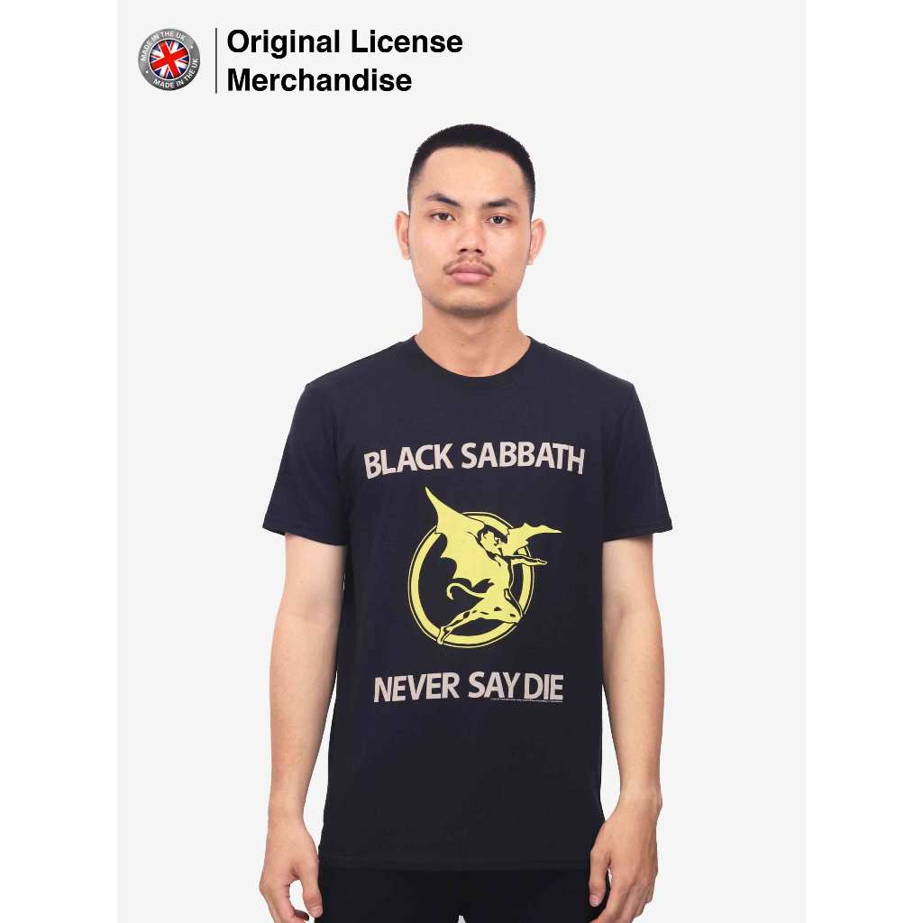 Black Sabbath Wavy Logo Unisex T-Shirt - 100% Ringspun Cotton, Classic Fit, Officially Licensed