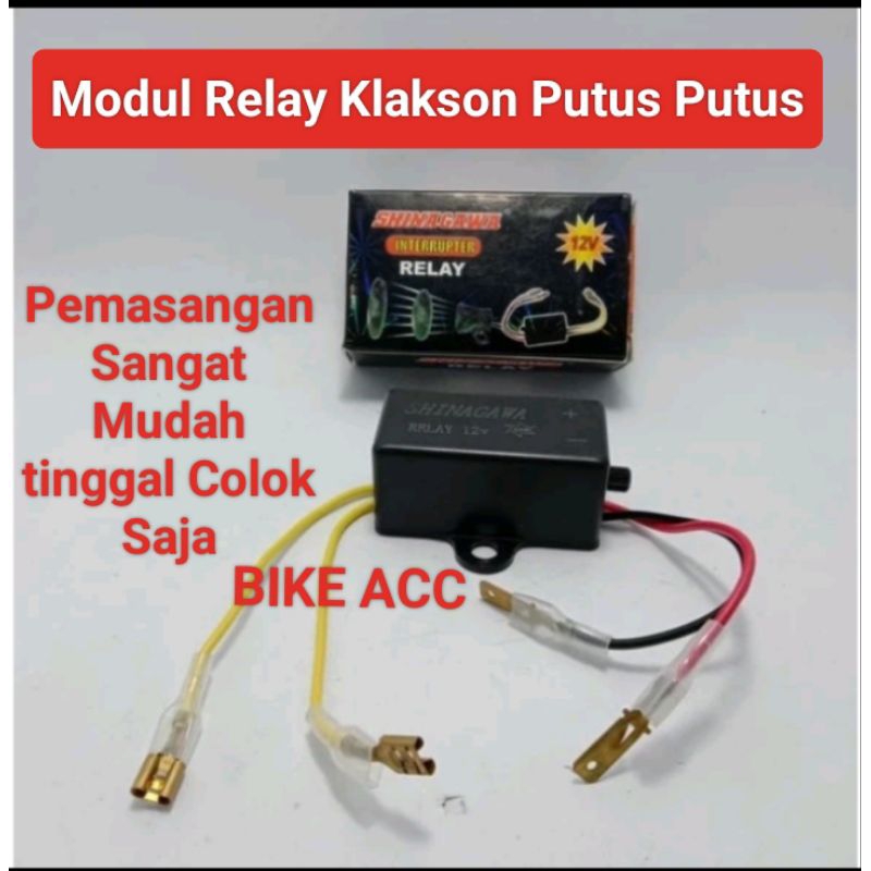 Jual Modul Relay Klakson Putus Putus 12 Volt Shopee Indonesia