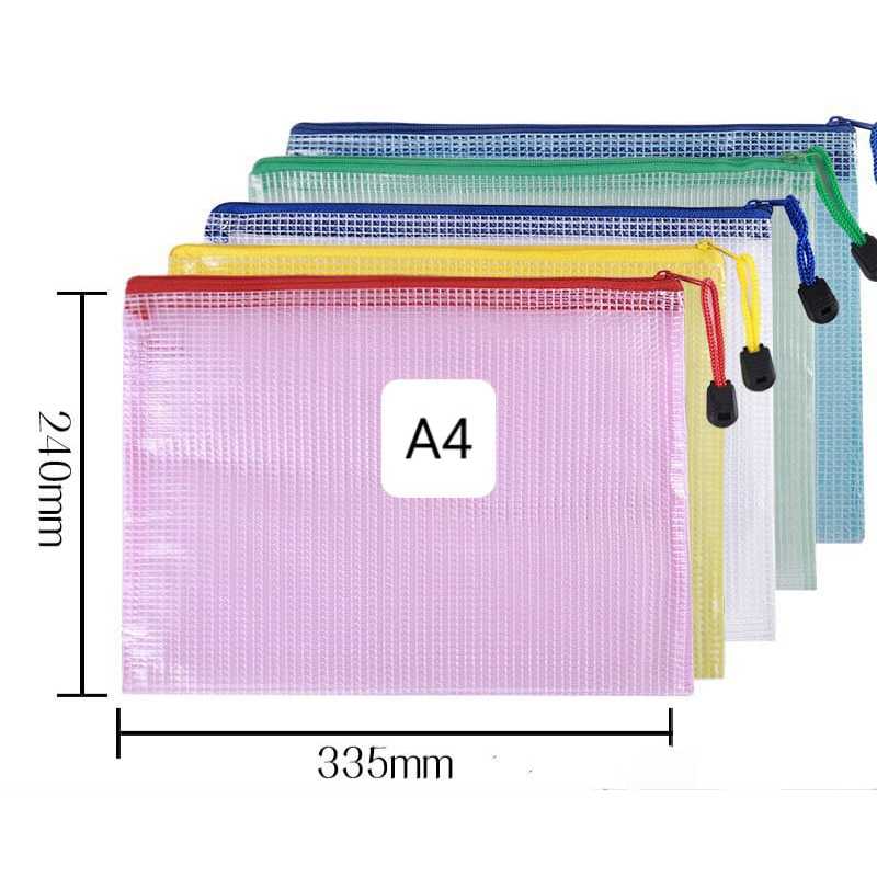 Jual 6pcs Map Zipper Transparan uk.A4 dan F4 | Shopee Indonesia