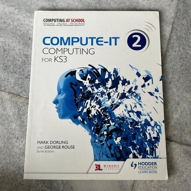 Jual Compute it-2 For KS3 textbook (preloved)/ buku sekolah/ computers ...