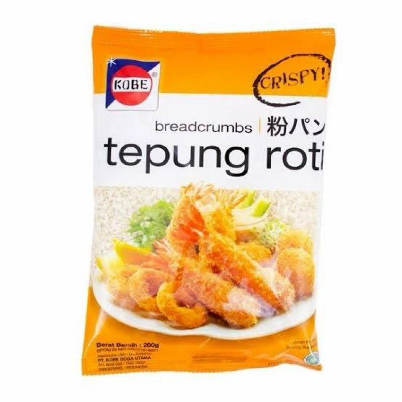 Jual Kobe Tepung Roti Bread Crump 200 Gram | Shopee Indonesia