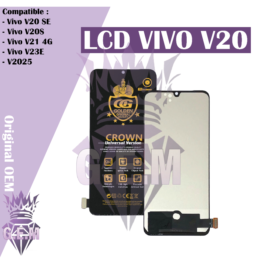 Jual LCD TOUCHSCREEN VIVO V20 / V20 SE / V20S / V2025 / V21 4G / V23E ...