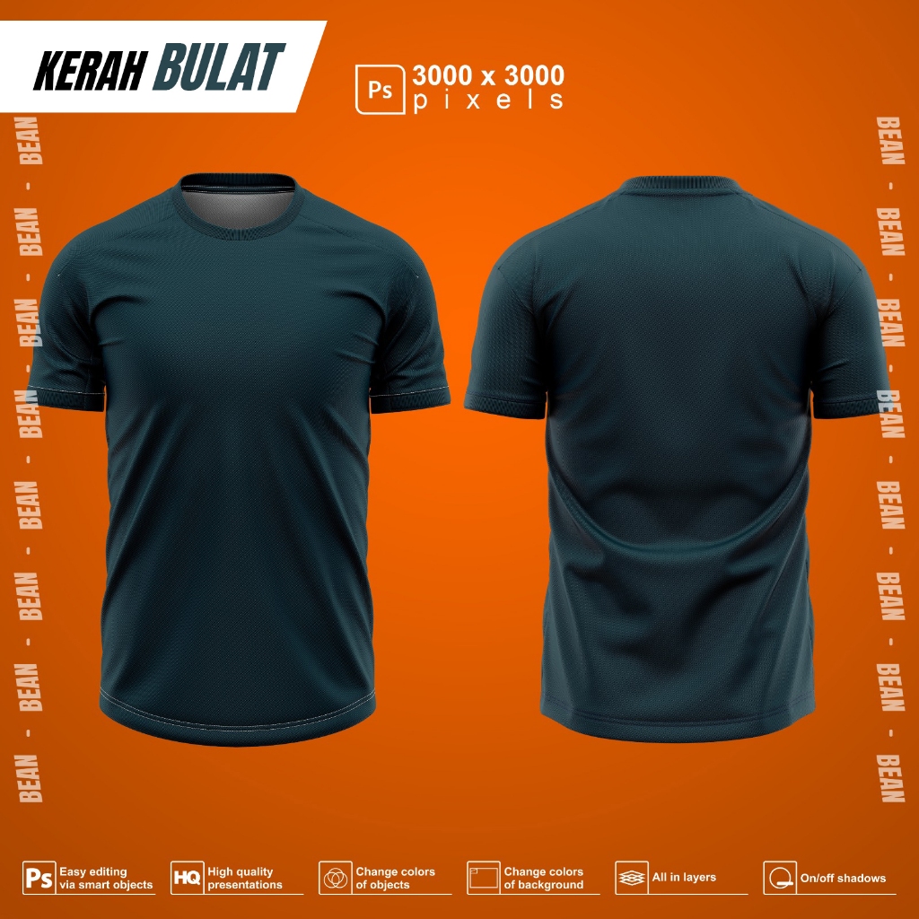 Jual MOCKUP JERSEY KERAH BULAT - PHOTOSHOP (SMART OBJECT) | Shopee ...