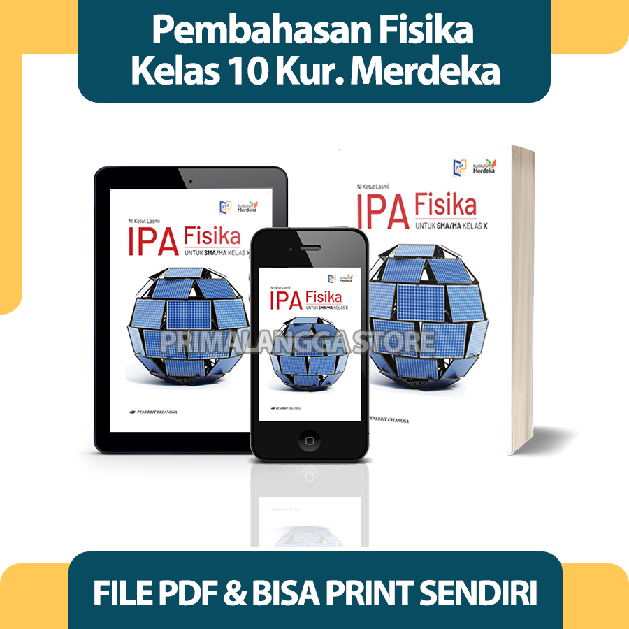 Jual Kunci Jawaban Fisika Kelas 10 Kurikulum Merdeka Penerbit Erlangga ...