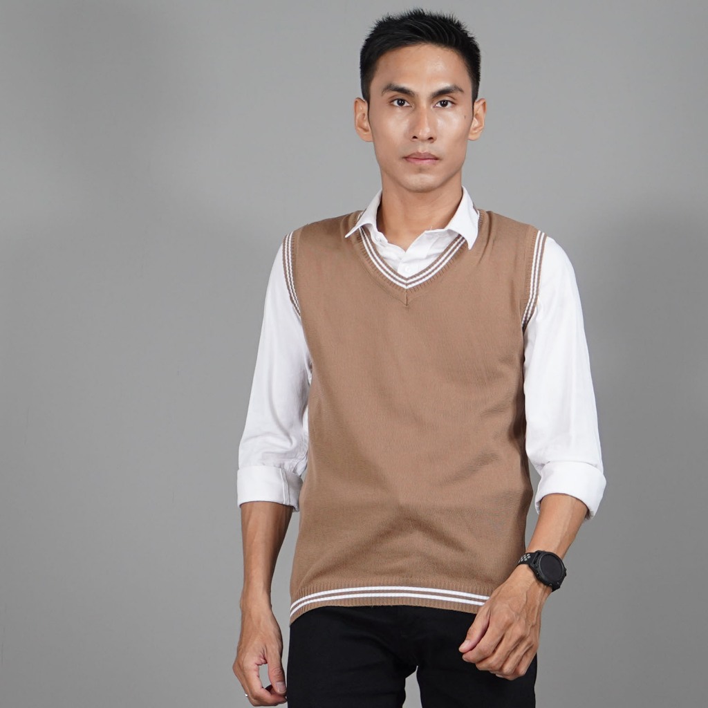 Okechuku Custom Sweater Vest Jual Rompi Rajut Knit Vest Big Size