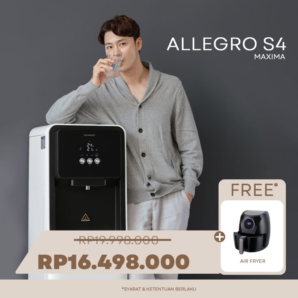 Jual ADVANCE Reverse Osmosis Allegro S4 Water Purifier (WS8842