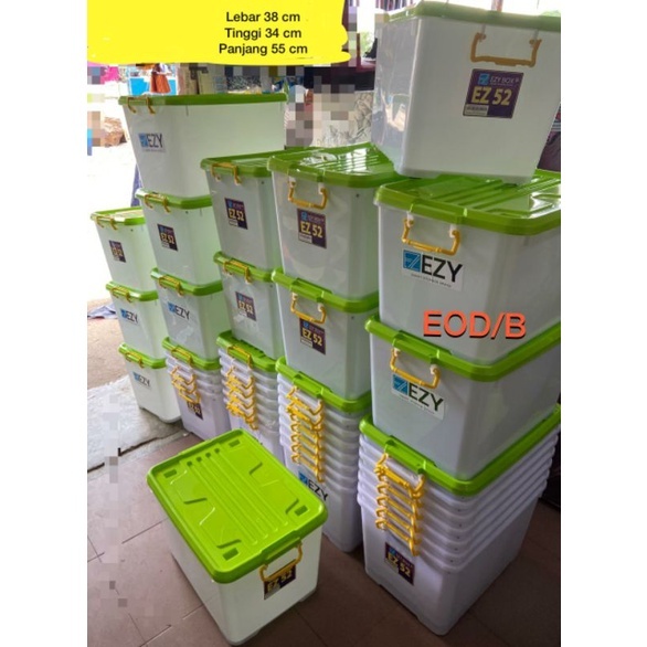 Jual Box Container 52 Liter Ezy BATAM | Shopee Indonesia