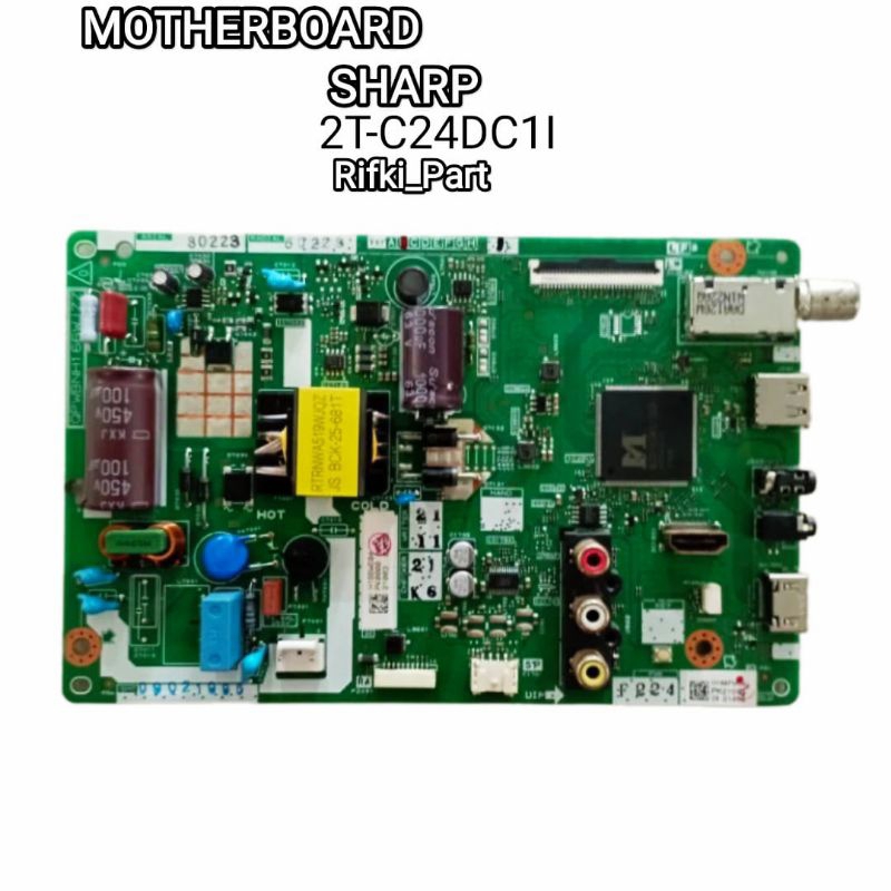 Jual MAINBOARD MOTHERBOARD TV LED SHARP 2T-C24DC1I | Shopee Indonesia