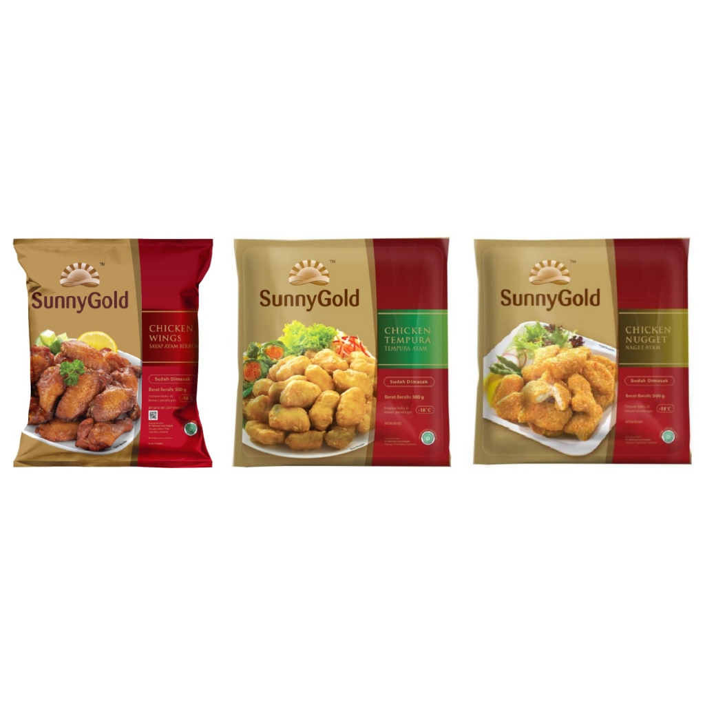 Jual Sunny Gold Chicken Wing/CHICKEN TEMPURA/CHICKEN NUGGET 500gr