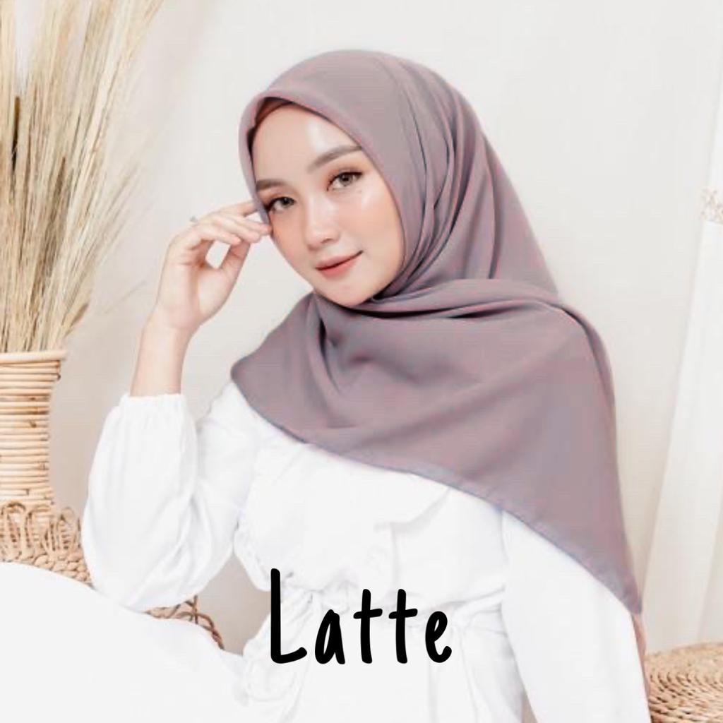 Jual Bella Square Hijab Segi Empat 50 Warna Jilbab Segiempat Bella ...