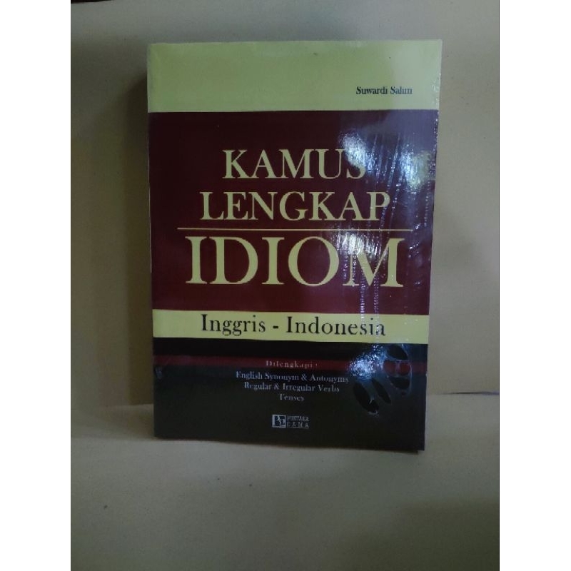Jual Kamus Lengkap Idiom Inggris Indonesia Dilengkapi Synonym