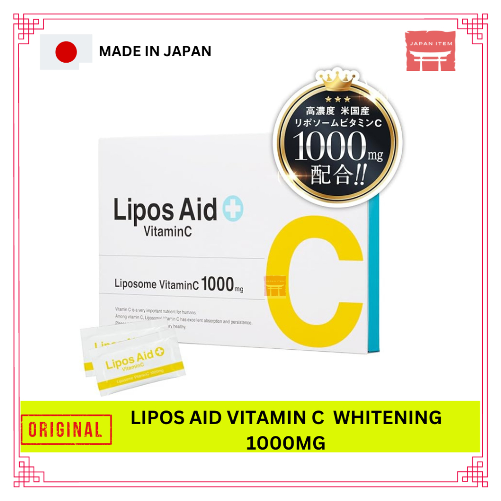 Jual Lipos Aid Vitamin C Whitening 1000mg Original Japan