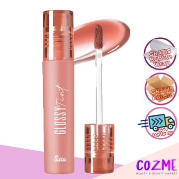 Fanbo Glossy Tint Dengan Sunflower Dan Chamomile Oil