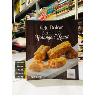 ( PROMO BUKU MURAH ORIGINAL ) OBRAL BUKU MASAKAN SEDAP TEBAL / BUKU MASAKAN / BUKU RESEP MASAKAN / Keju dalam berbagai hidangan lezat