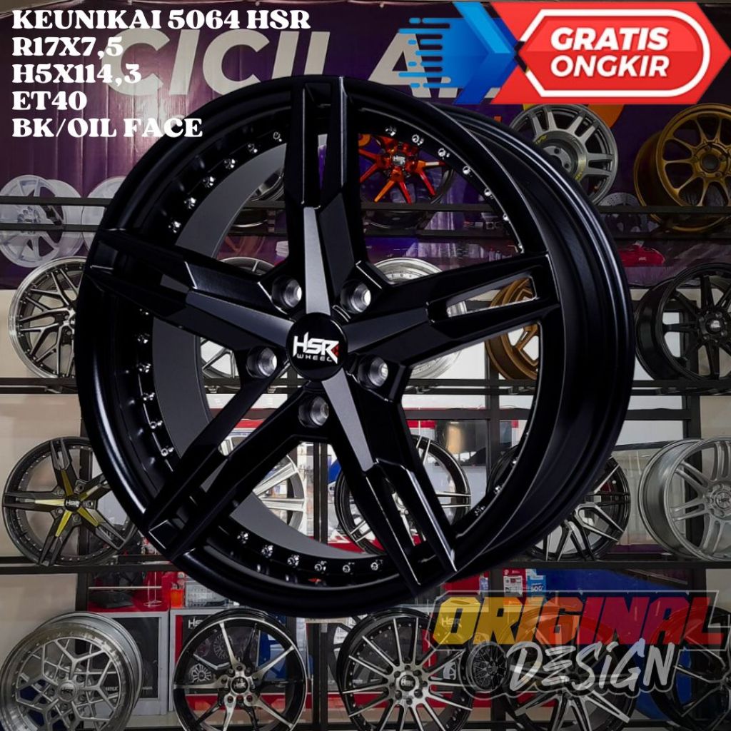 Jual Velg Mobil CIVIC , HRV , XPANDER , RUSH , HSR KEUNIKAI RING 17 R17 ...