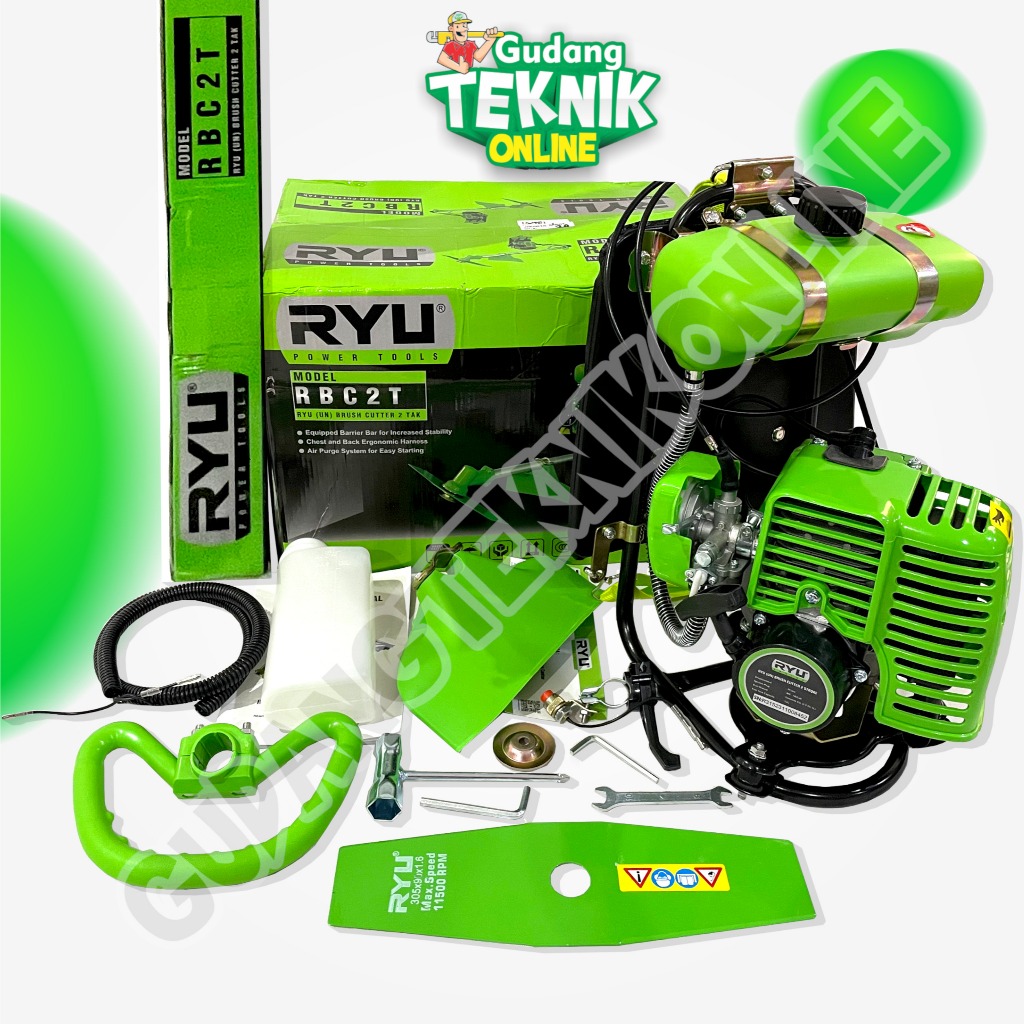 Jual Mesin Potong Rumput RBC2T RYU 2 Tak / Portable Brush Cutter ...