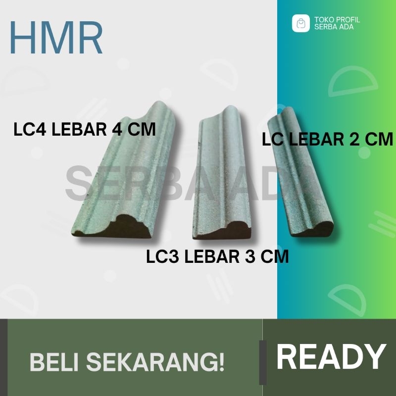 Jual Lis Profil HDF LC, LC3 & LC4 Panjang 2,4 mtr | Shopee Indonesia