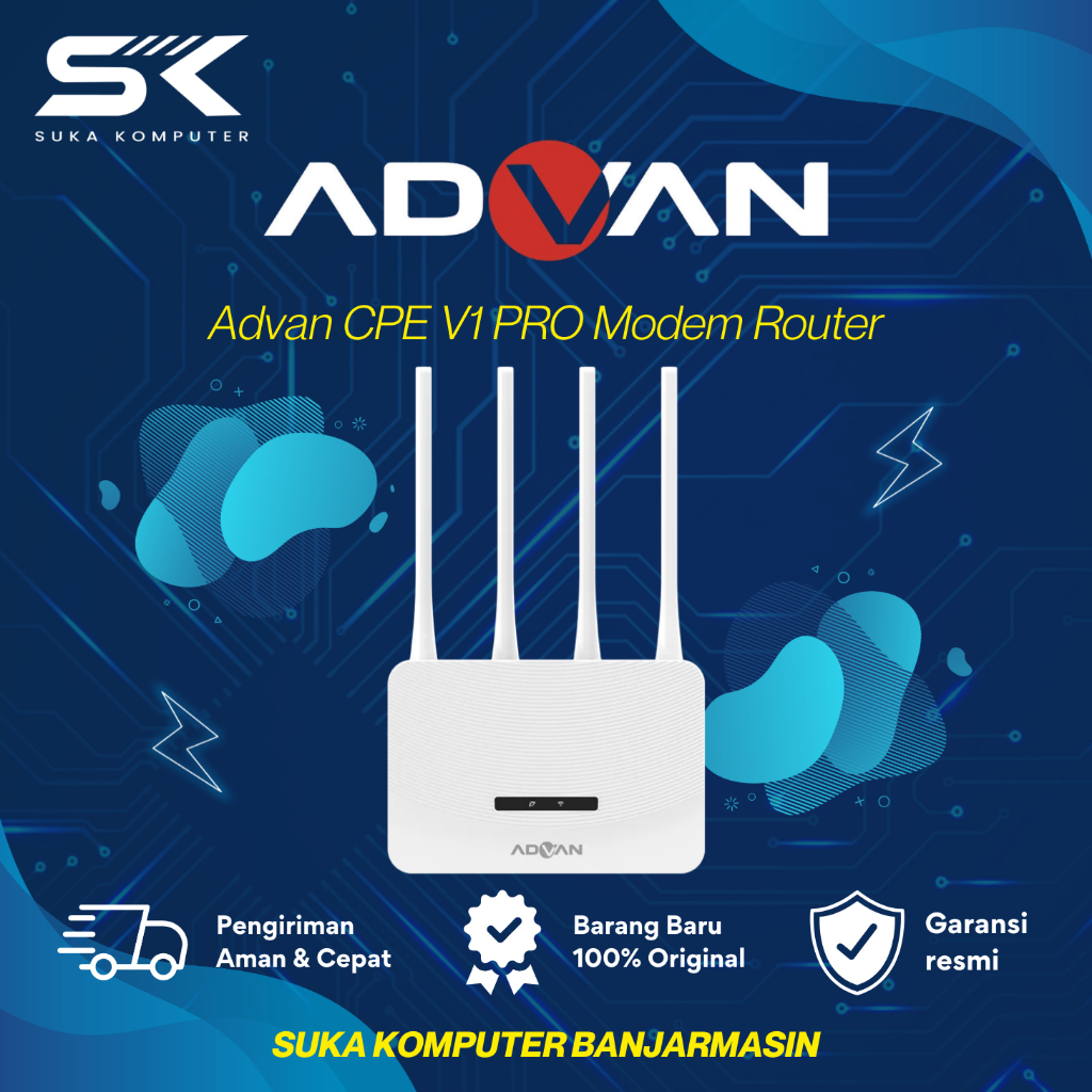 Jual Advan CPE V1 PRO Modem Router Wi-Fi 4G LTE Unlock Operator Usb ...