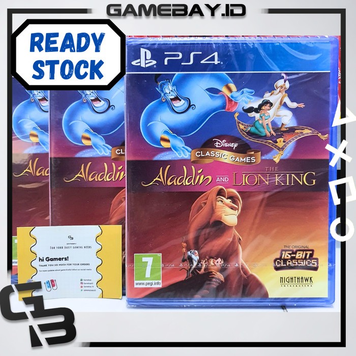 Jual Ps4 Disney Classic Games Collection Aladdin , Lion King | Shopee ...