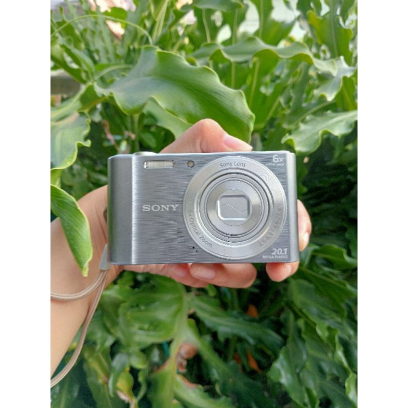 Jual Sony Cybershot DSC-W810 Silver (fullset) | Shopee Indonesia