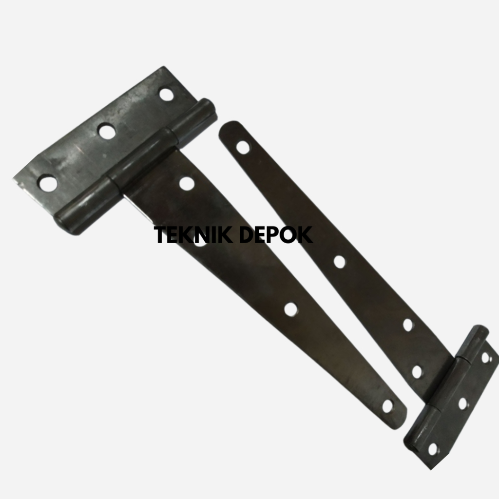 Jual Perpasang Engsel T 10 Inch Pintu Besar Besi Gudang Pagar Garasi Door Hinges 25 Cm Shopee 0069