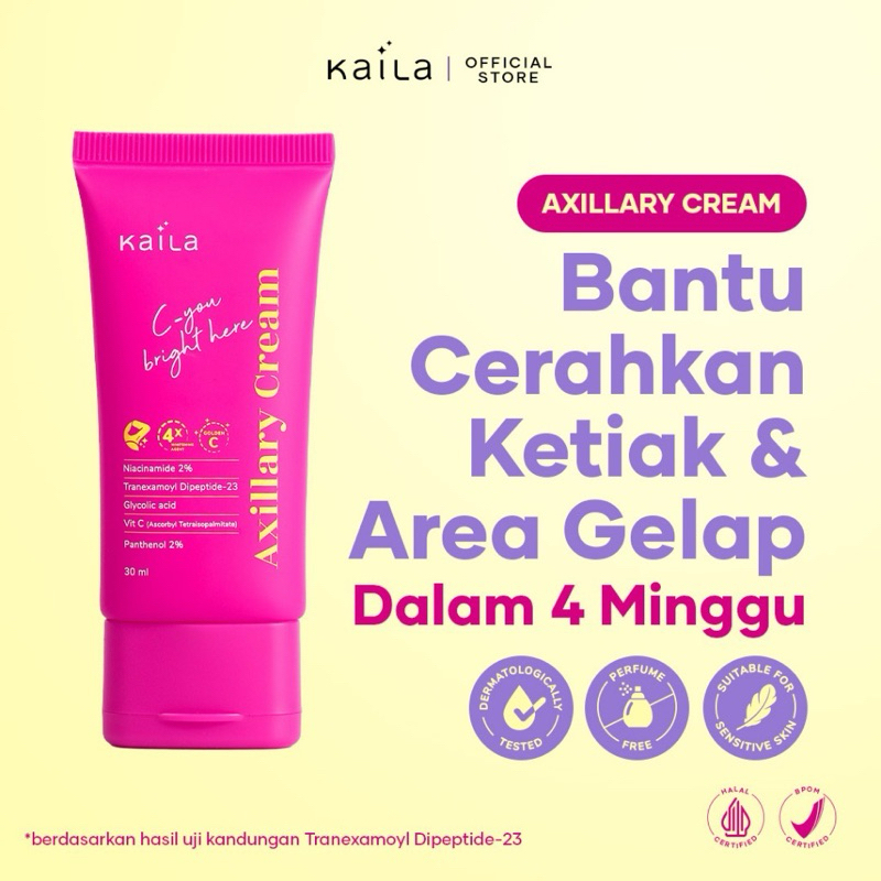 Jual KAILA Axillary Cream 30ml | Shopee Indonesia