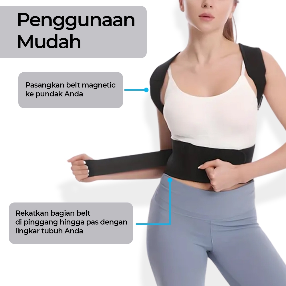 Jual Alat Terapi Sabuk Korset Kesehatan Penegak Penyangga Tulang ...