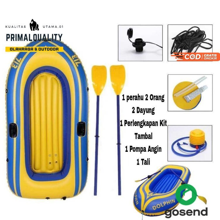 Jual KODE K72S 24 orang Kayak rakit perahu iakers dengan pompa udara ...