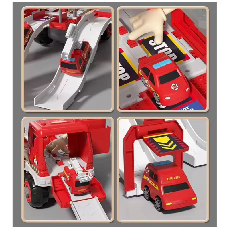 Jual Mainan Anak SPRINKLER FIRE TRUCK 25 DIY Puzzle Assembly Pemadam ...