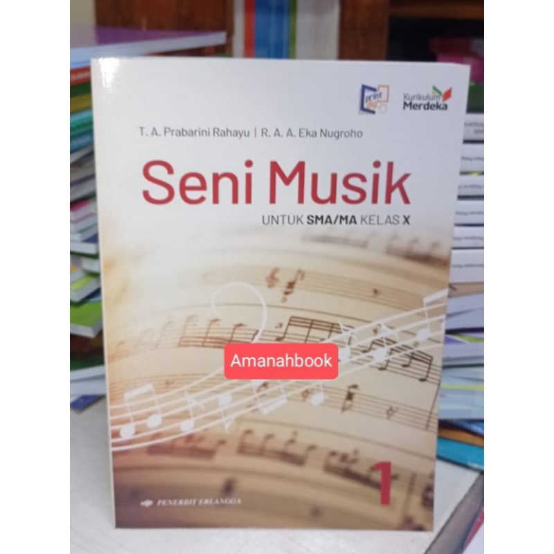 Jual Buku Seni Musik SMA Kelas 10 Kurikulum Merdeka Erlangga | Shopee ...