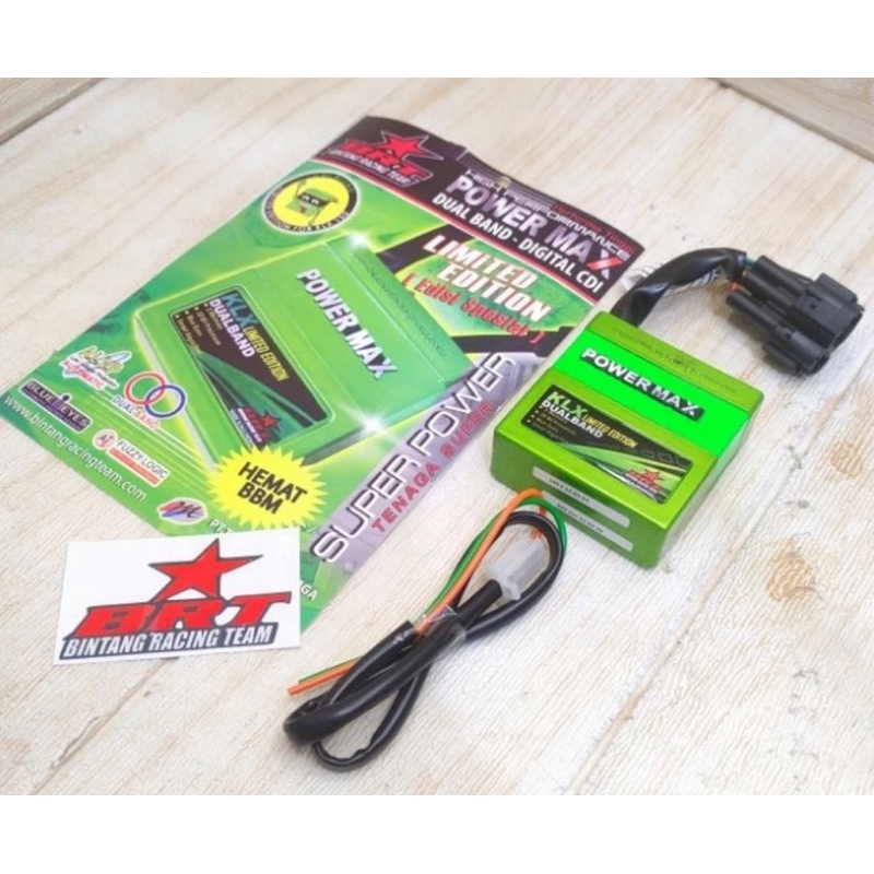 Jual Cdi Brt Power Max Dual Band Hijau Klx Limited Edition Shopee Indonesia