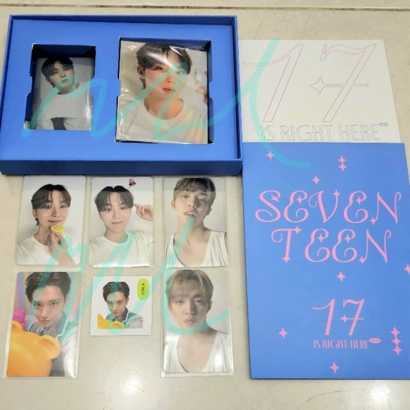 Seventeen Mingyu '17 Is Right Here' Photocard (Dear Version