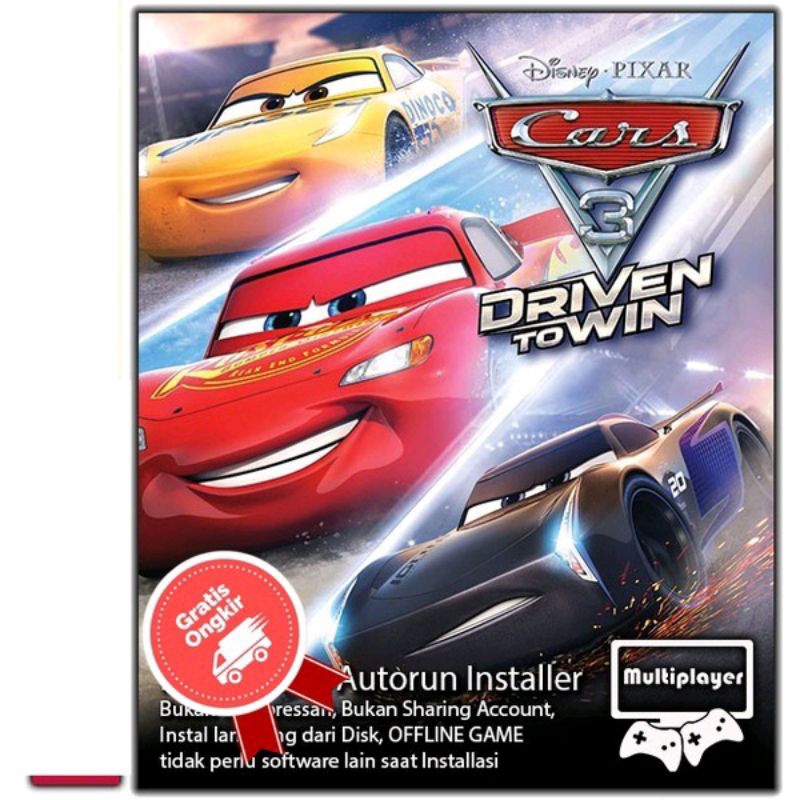 Jual Disney Pixar Cars 3 : Driven to Win - PC Game Race - - LINK ...