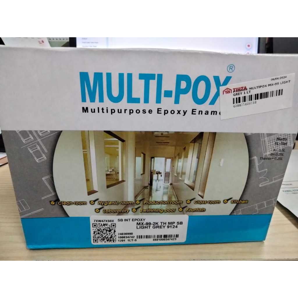 Jual PROPAN MULTIPOX MX-99 CAT EPOXY 2 KOMPONEN KHUSUS LAPISAN BETON ...