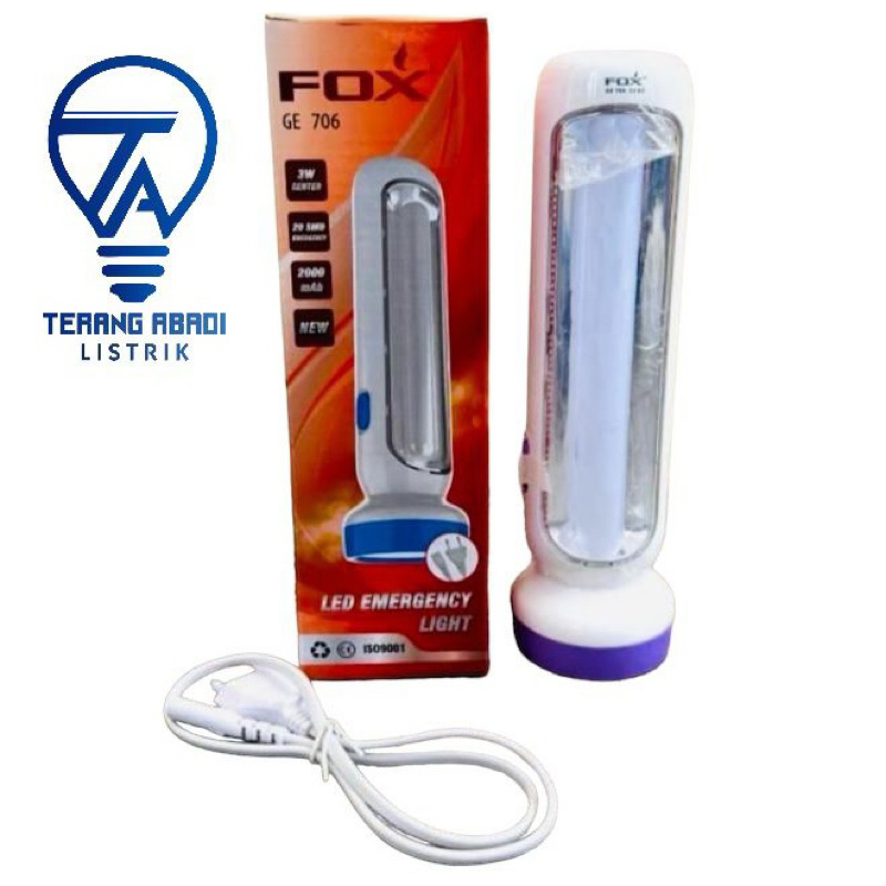 Jual senter fox GE 706 per pcs | Shopee Indonesia
