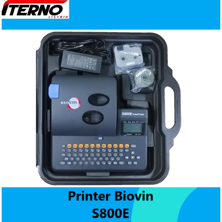 Jual Printer Tubing Label Marker Biovin S800E Setara S650E Jual Printer Tubing Label Marker Biovin S800E Setara S650E